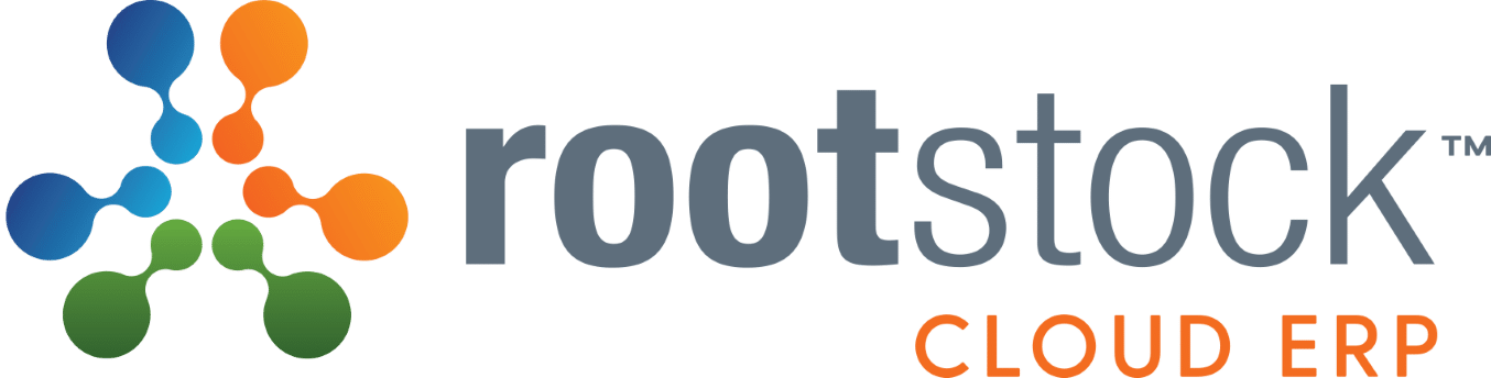 Rootstock Software logo, Salesforce-native ERP for cannabis manufacturers and distributors