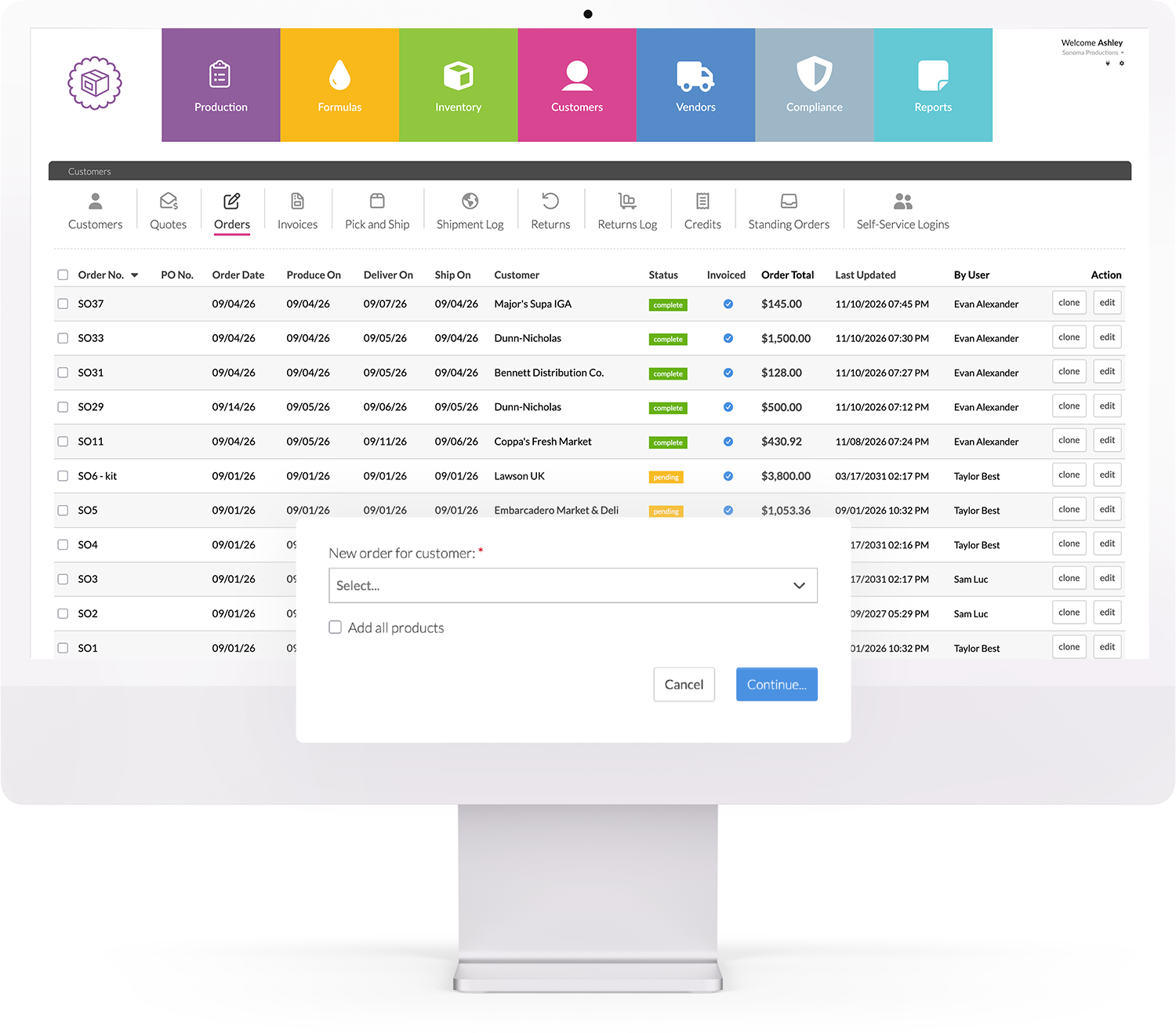 Manufacturing B2B Portal