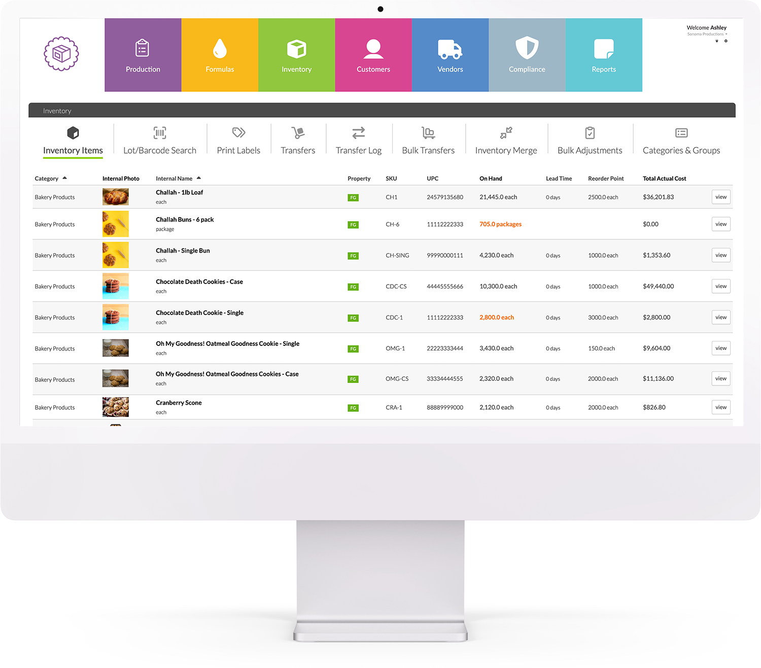 erp for bakery image