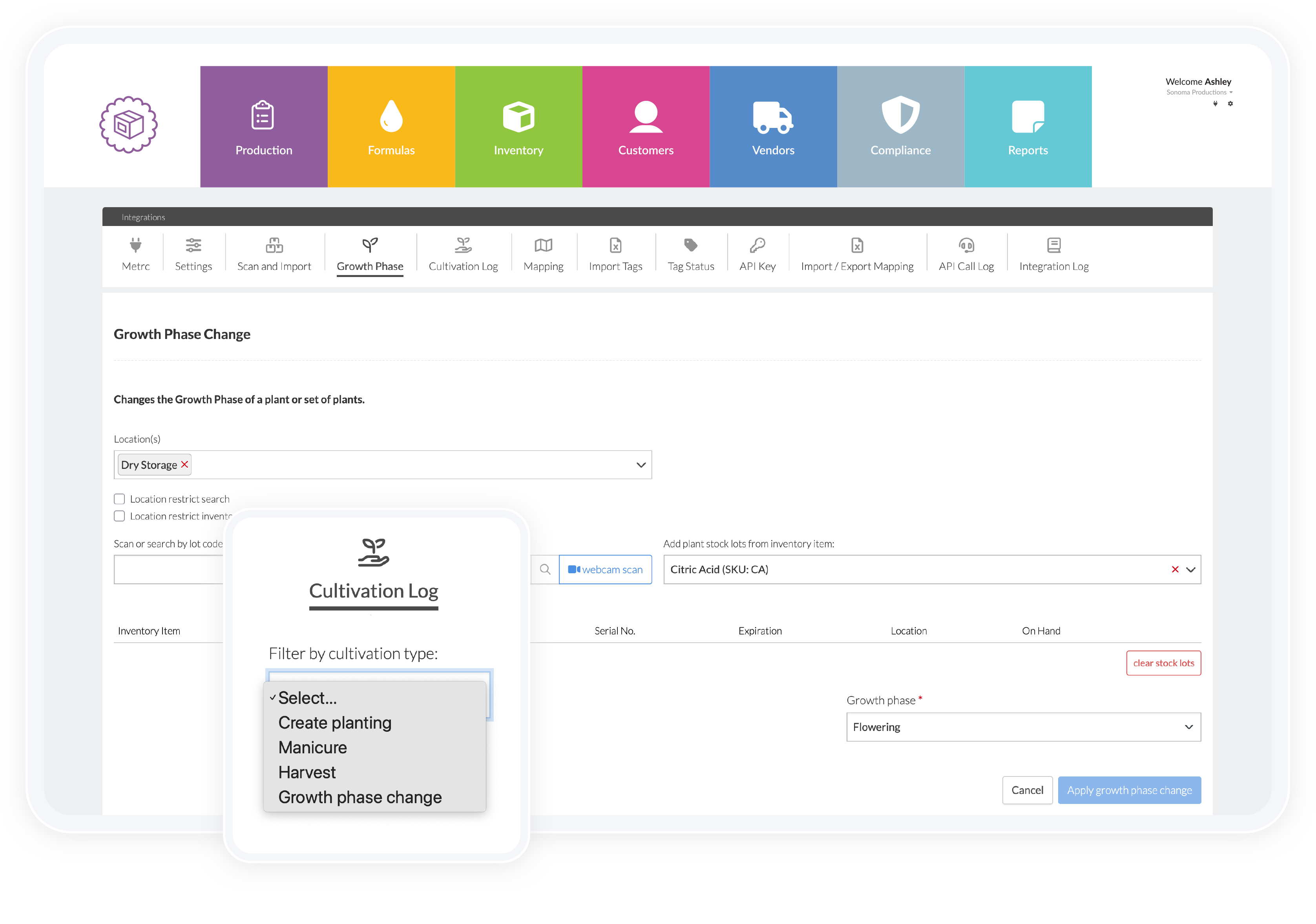 erp for cannabis growers and producers image