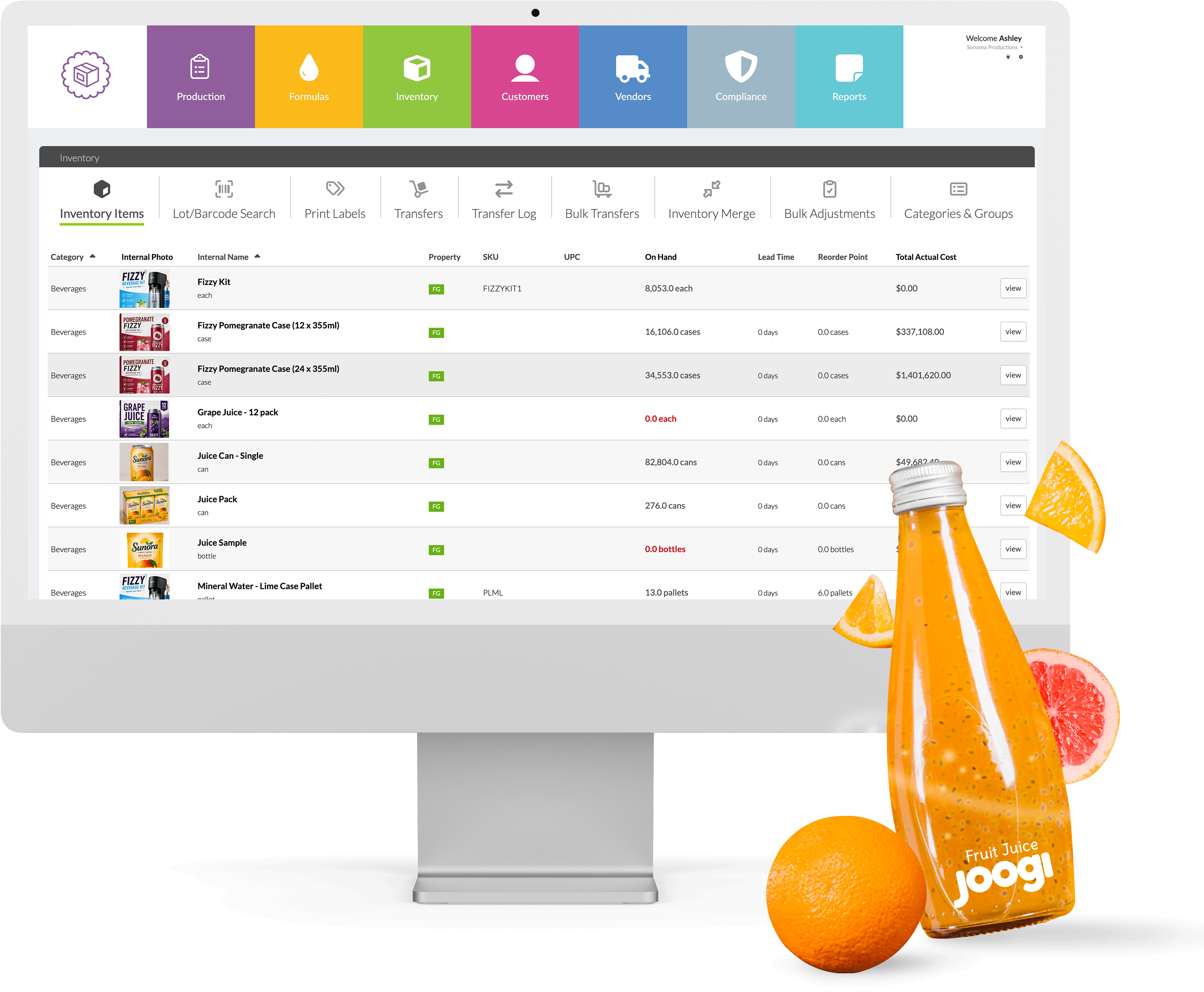 erp for food manufacturers and producers image