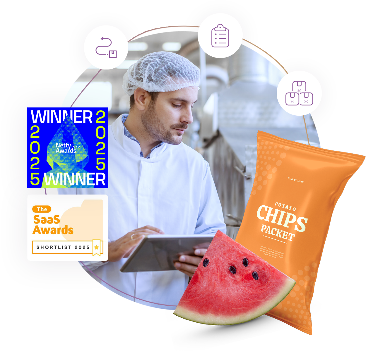 erp for food manufacturers and producers image