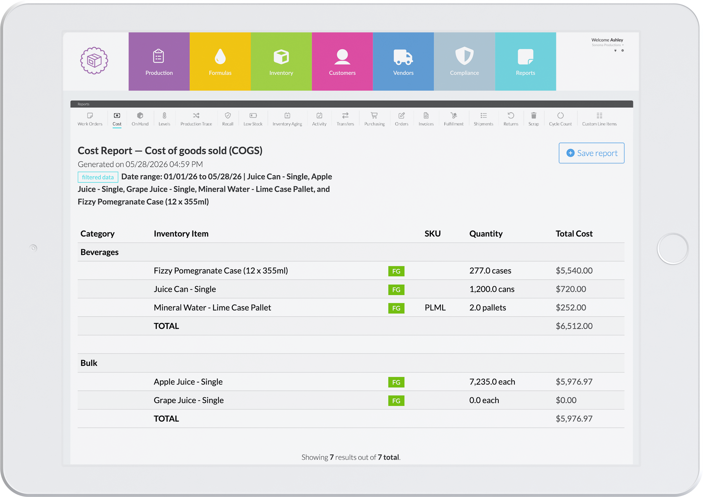 erp for food manufacturers and producers image