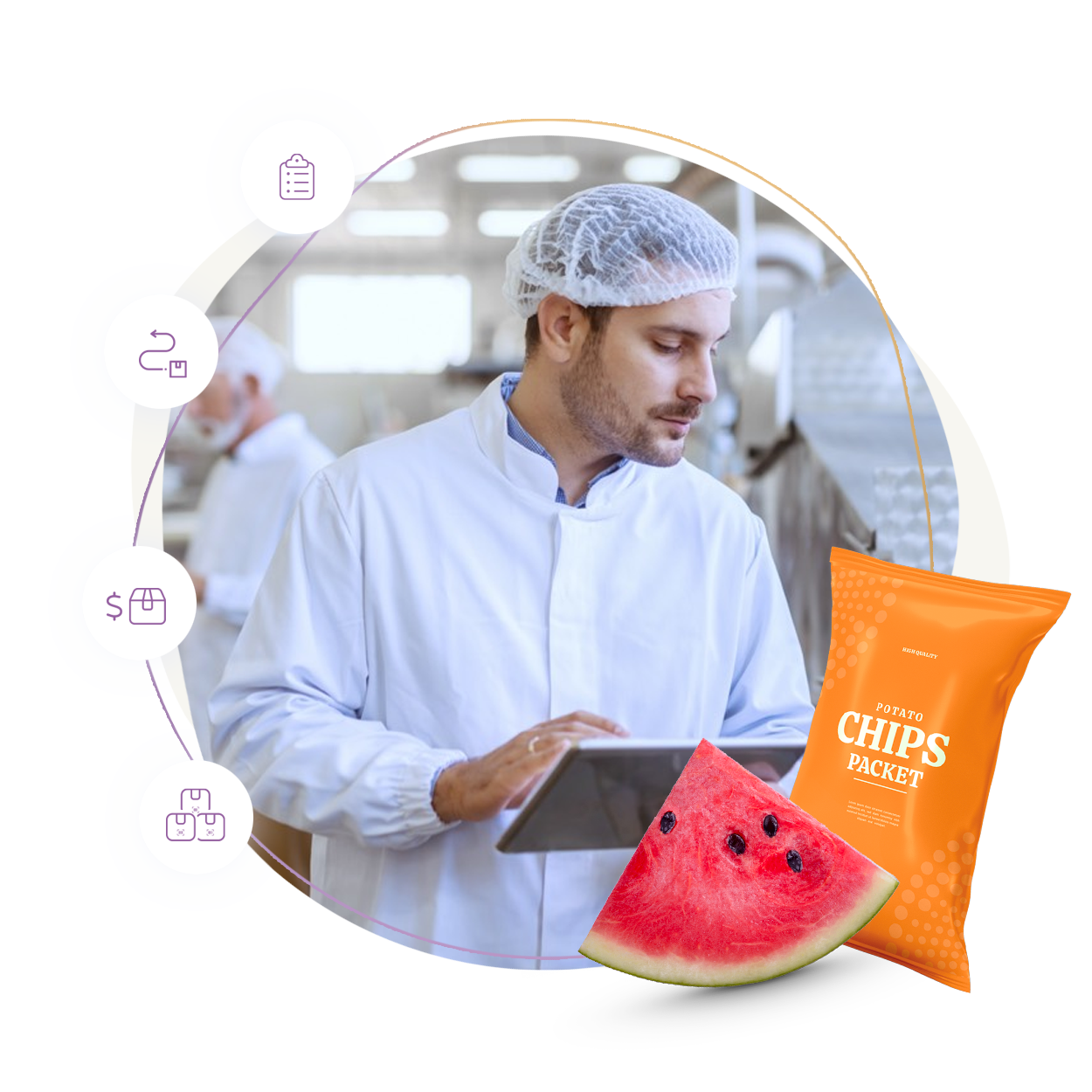 erp for food manufacturers and producers image