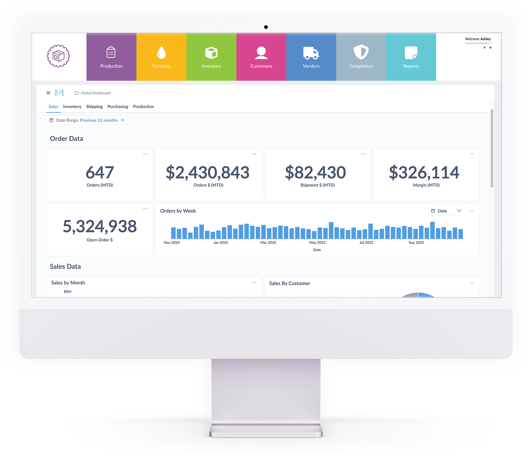 erp for food manufacturers and producers image