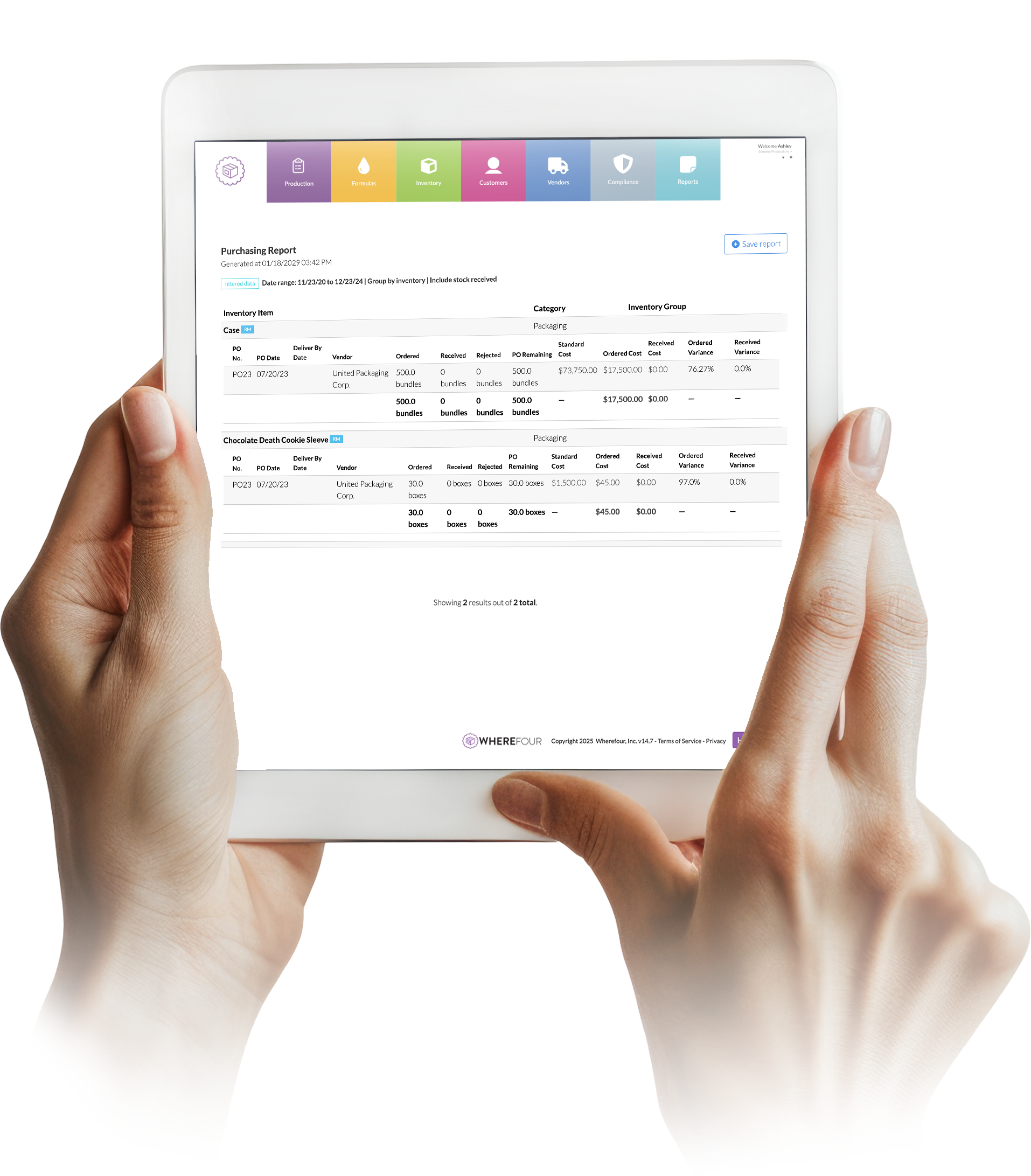 Manufacturing Recall Software